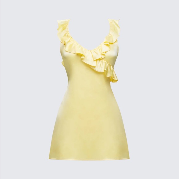Finesse Dresses & Skirts - Matilda Yellow Mini Dress
